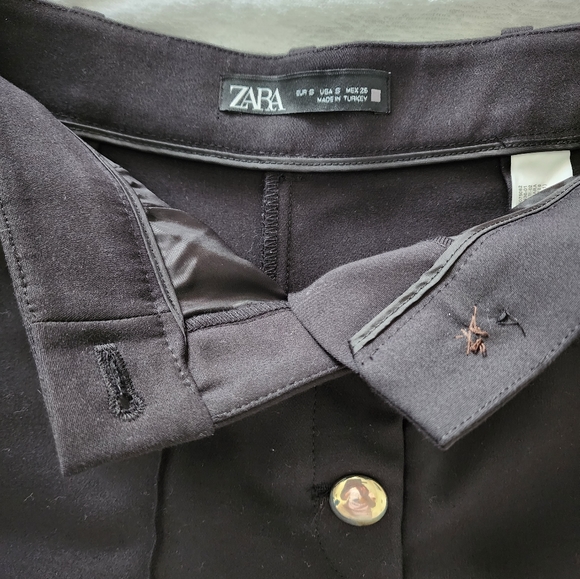 Zara black shorts size S - Picture 2 of 6